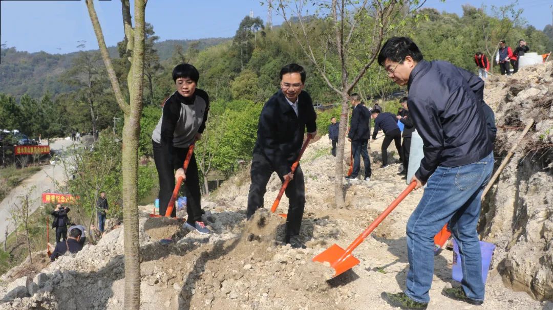 2023年全民义务植树活动暨3月“护河爱水、清洁家园”行动开展