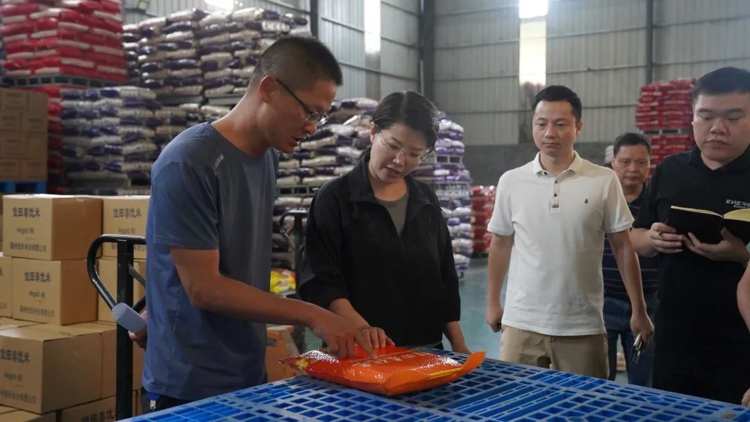守红线 保粮安 创品牌 县政府主要领导调研农业龙头企业