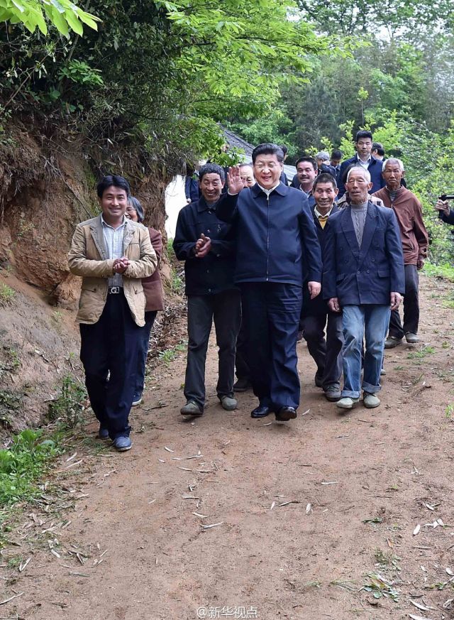 财经一习谈|这五年，习近平的扶贫足迹