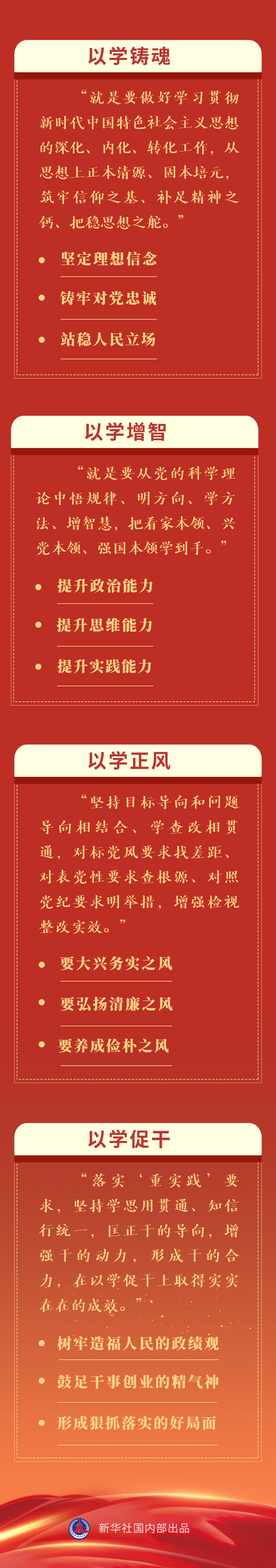  四次调研四堂党课，总书记指导主题教育深入开展