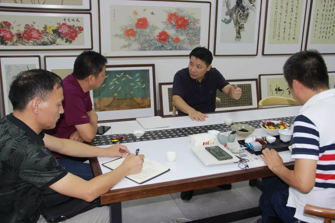 闽清县领导赴白洋工业园区调研