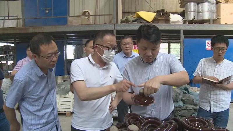 陈忠霖调研“双百双千” 及企业厂房隐患整治攻坚工作