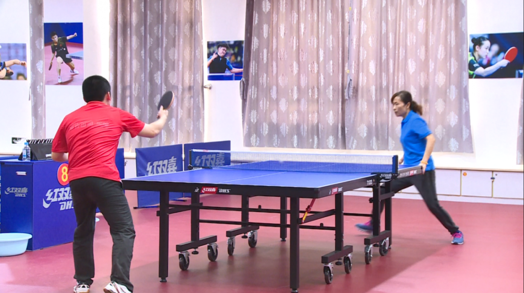 福州市第二十五届运动会乒乓球赛闽清队发挥出色