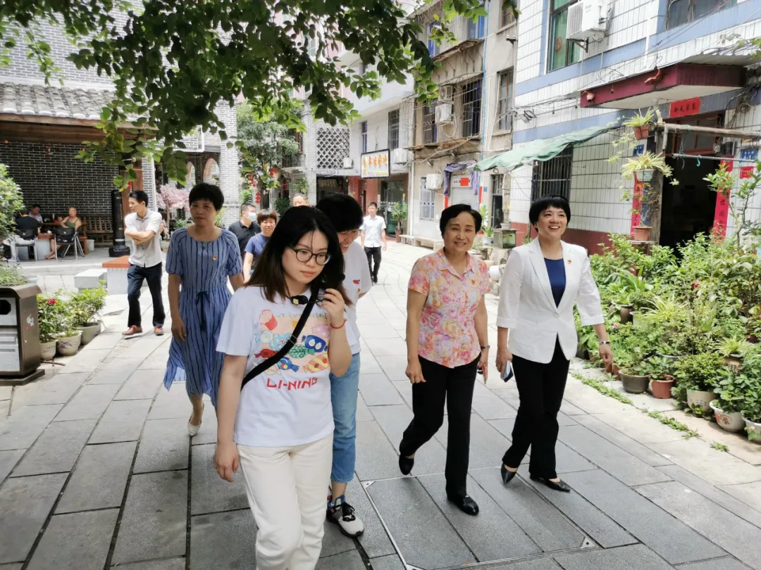 党史学习教育市委第三巡回指导组莅梅调研