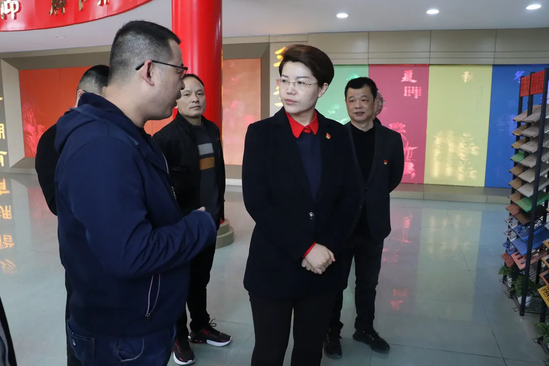 闽清县领导赴白中镇开展工作调研