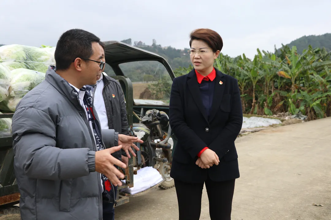 闽清县领导赴白中镇开展工作调研