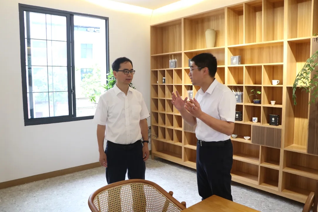 县委主要领导赴雄江镇调研