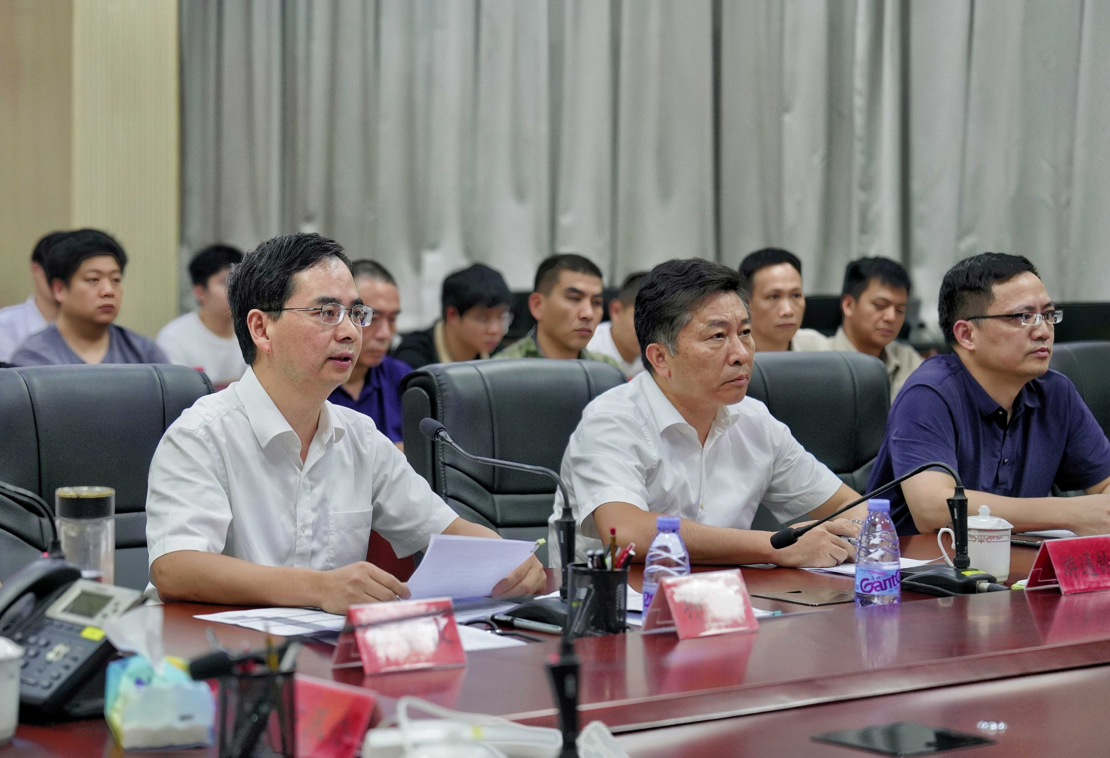 我县组织召开防御今年第3号台风“格美”会商调度会
