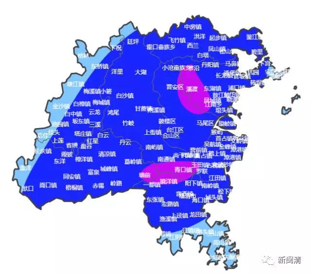 闽清县地理位置图片