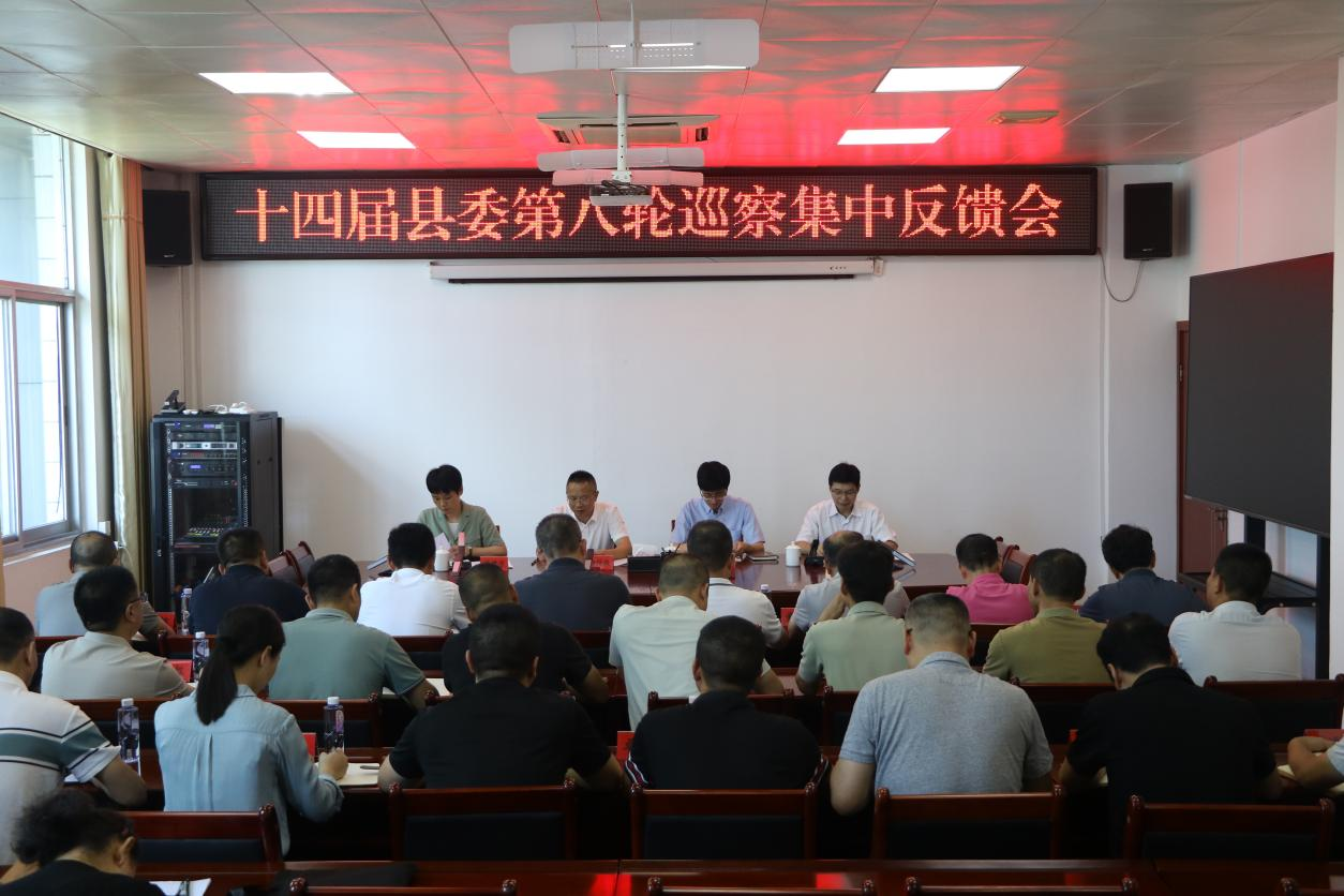 十四届县委第八轮巡察完成反馈