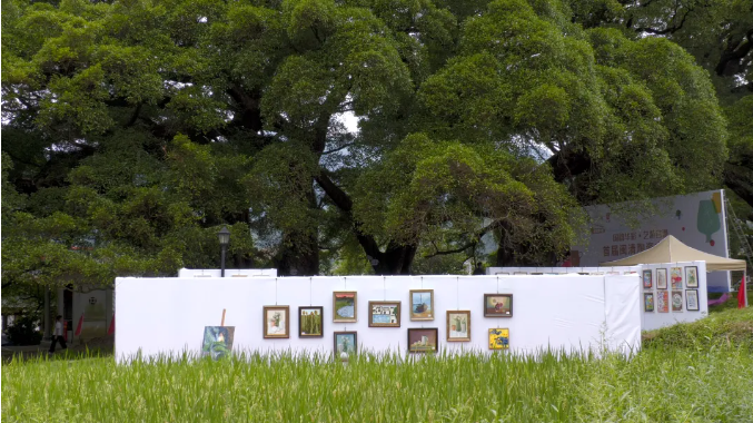 闽清县首届陶瓷文化周少儿美术展绽放稻香之中