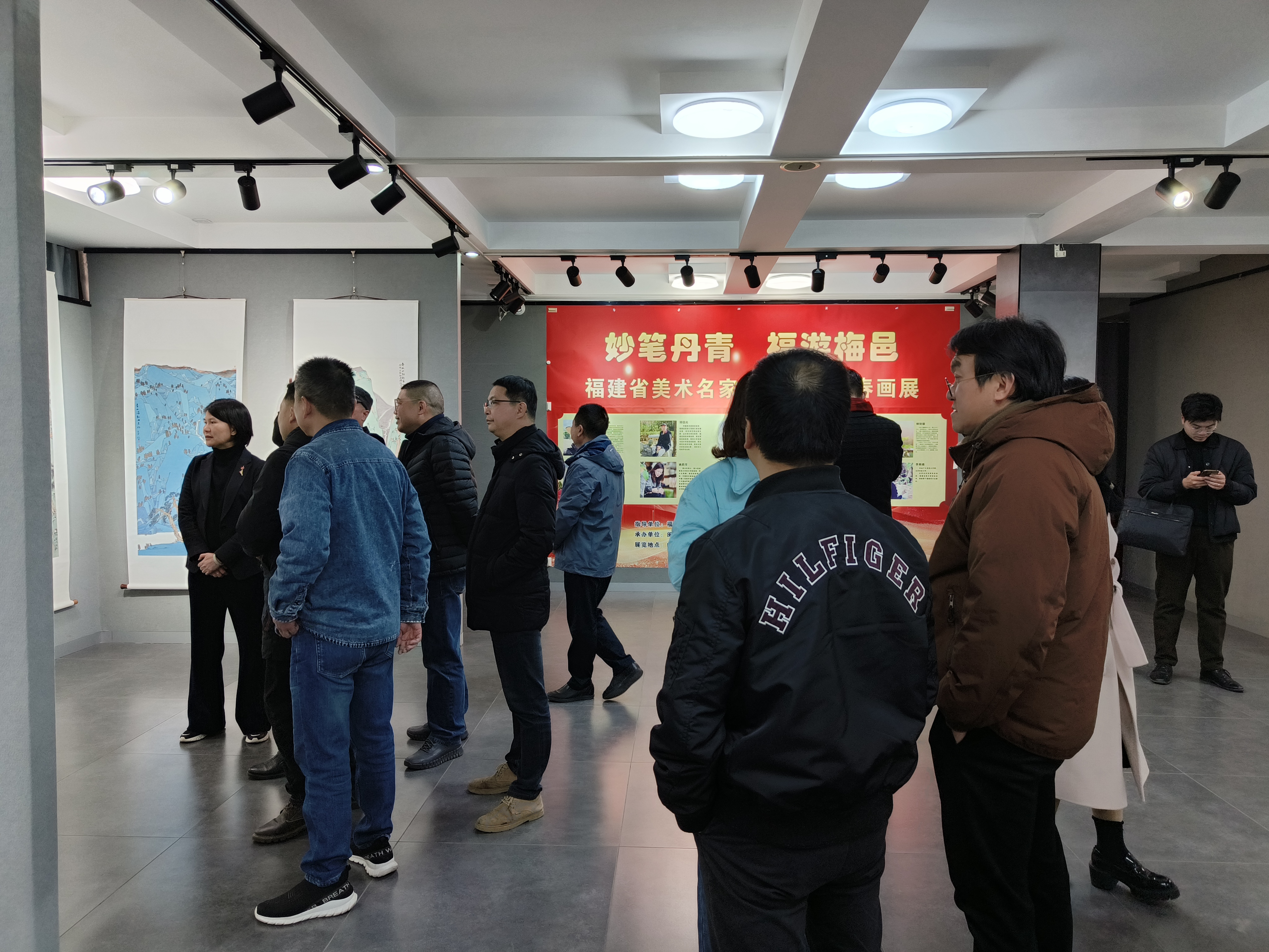 妙笔丹青 福游梅邑 | 县美术馆迎春画展等你来！